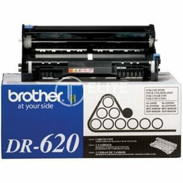 Brother DR620 - Original - kit de tambor - para Brother DCP-8080, 8085, HL-5340, 5350, 5370, 5380, MFC-8480, 8680, 8880, 8890 - - en Elite Center