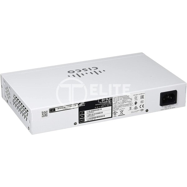 Cisco Business 110 Series 110-24T - Conmutador - sin gestionar - 24 x 10/100/1000 + 2 x Gigabit SFP combinado - sobremesa, montaje en rack, montaje en pared - - en Elite Center