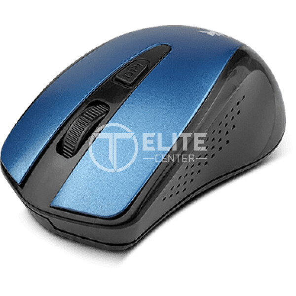 Xtech - XTM-315BL - Mouse - 2.4 GHz - Wireless - Blue - 4-button 1600dpi - - en Elite Center