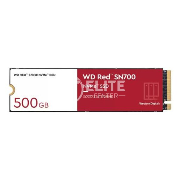 WD Red SN700 WDS500G1R0C - SSD - 500 GB - interno - M.2 2280 - PCIe 3.0 x4 (NVMe) - - en Elite Center