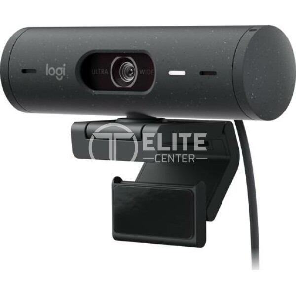 Logitech BRIO - 500 - Webcam - Graphite AMR - - en Elite Center