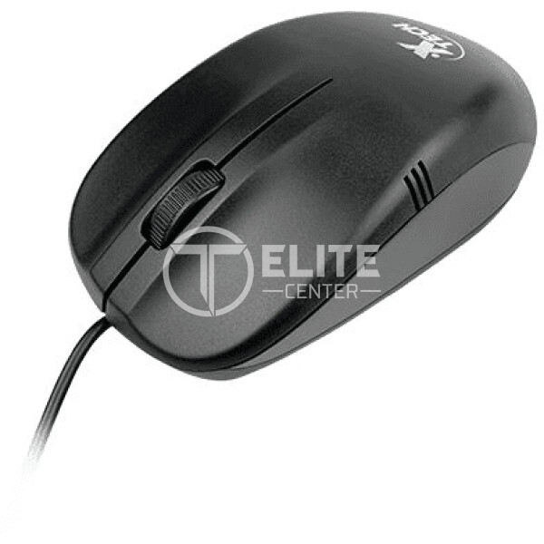 Xtech - Mouse - USB - Wired - All black - 3D 3-button XTM-205 - 1000dpi - - en Elite Center