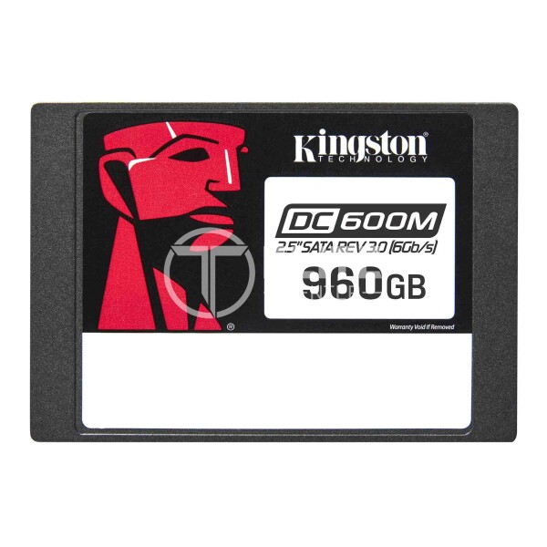 Kingston DC600M - SSD - Mixed Use - cifrado - 960 GB - interno - 2.5" - SATA 6Gb/s - AES de 256 bits - Self-Encrypting Drive (SED) - - en Elite Center
