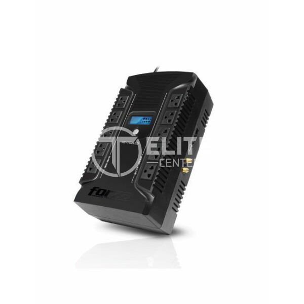 UPS interactiva Forza HT-752LCD-C 750VA/450W, 12 CEI, coax, USB, sobremesa-220V - - en Elite Center