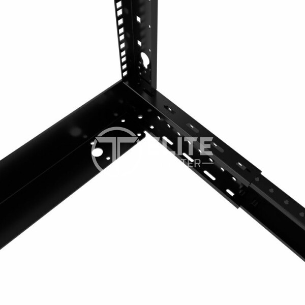 Nexxt Solutions - Rack marco abierto - 4 postes - instalable en el suelo - RAL 9005, negro barniz - 42U - 19" - - en Elite Center
