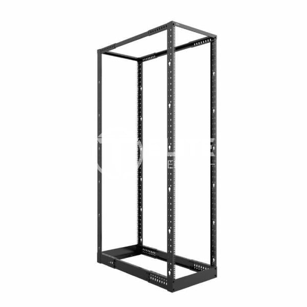 Nexxt Solutions - Rack marco abierto - 4 postes - instalable en el suelo - RAL 9005, negro barniz - 42U - 19" - - en Elite Center