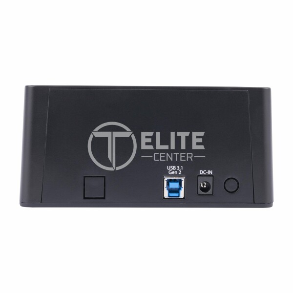 StarTech.com Base de Conexión Autónoma USB 3.1 (10Gbps) para SSD/DD SATA de 2,5" y 3,5" - Dock con Función de Copiado Rápido - Duplicador de disco duro - 2 compartimentos (SATA-300) - para P/N: TBLT3MM1MA, TBLT3MM2M, TBLT3MM2MA - - en Elite Center