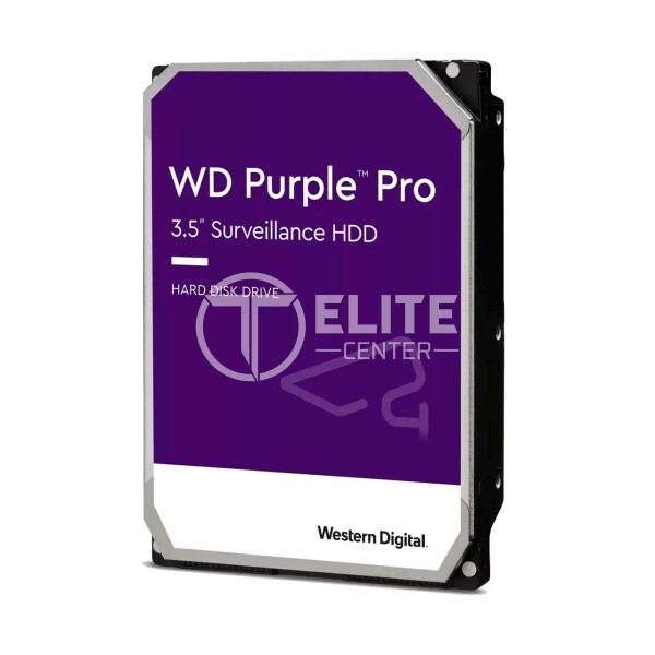 WD Purple Pro WD141PURP - Disco duro - 14 TB - interno - 3.5" - SATA 6Gb/s - 7200 rpm - búfer: 512 MB - - en Elite Center