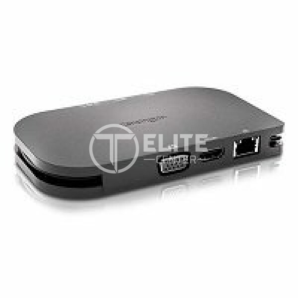 Kensington SD1600P USB-C Mobile 4K Dock with Pass-Through Charging - Docking station - USB-C - GigE - - en Elite Center