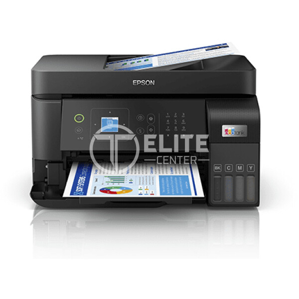 Epson EcoTank L5590 - Printer / Scanner / Fax - Ink-jet - Color - USB / Wi-Fi - A4 (210 x 297 mm) - Automatic Duplexing - - en Elite Center