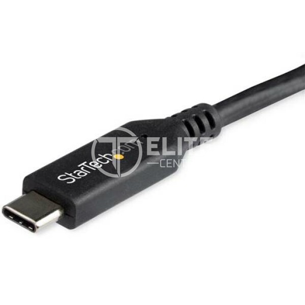 StarTech.com Cable Adaptador de 1,8m USB-C a DisplayPort - Conversor USB Tipo C a DP - 8K 60Hz HBR3 - Conversor Thunderbolt 3 DisplayPort (CDP2DP146B) - Adaptador de vídeo externo - USB-C - DisplayPort - negro - para P/N: TB4CDOCK - - en Elite Center