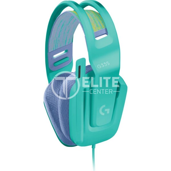 Audífonos Gamer Logitech G335, Con Micrófono, Compatible con PC/Xbox/PS4/Nintendo Switch, Menta - - en Elite Center