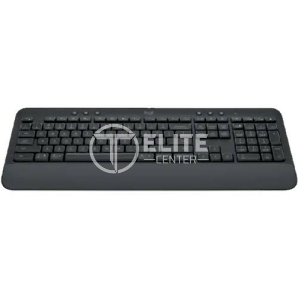 Teclado Inalámbrico Logitech Signature K650 (Dongle USB/Bluetooth, Español, Grafíto) - - en Elite Center