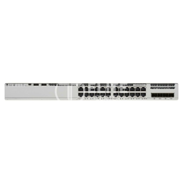 Cisco Catalyst 9200L - Network Essentials - conmutador - L3 - 24 x 10/100/1000 (PoE+) + 4 x Gigabit SFP (enlace ascendente) - montaje en rack - PoE+ (740 W) - - en Elite Center