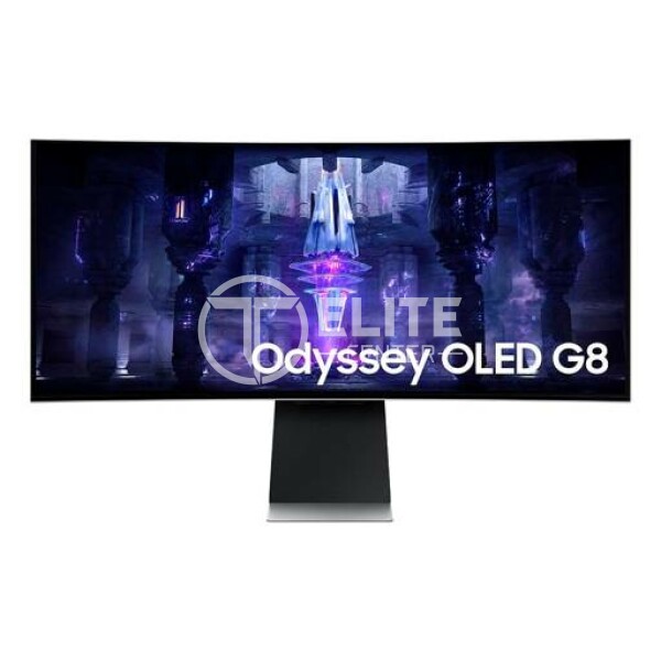 Samsung Odyssey - LED-backlit LCD monitor - Curved Screen - 34" - 3440 x 1440 - VA - DisplayPort / USB-C - Black - - en Elite Center