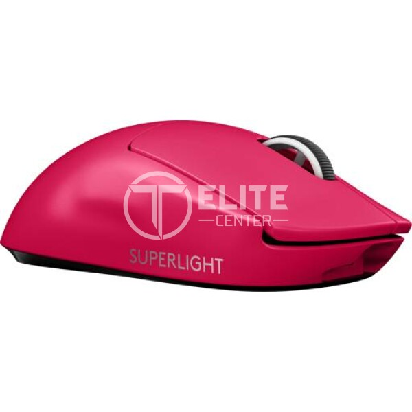 Mouse Logitech G Pro X Superlight, Wireless, Lightspeed, Hero, 25000DPI, 1000Hz, Color Magenta - - en Elite Center