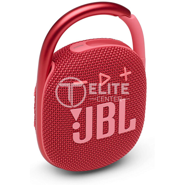 JBL Clip 4 - Altavoz - para uso portátil - inalámbrico - Bluetooth - 5 vatios - rojo - - en Elite Center