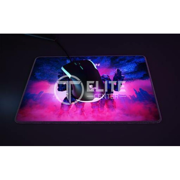 Xtech - Keyboard, mouse and mouse pad - Wired - Spanish - USB - Black - Gaming XTK-535S - - en Elite Center