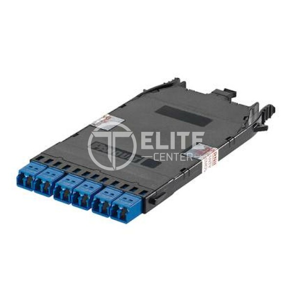Panduit HD Flex Cassette, Fiber/Standart Loss (0.75 dB) - Cassette de fibra óptica pre-terminado - LC SM X 12 - azul - - en Elite Center