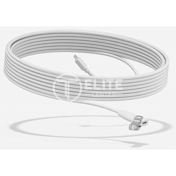 Logitech Rally Mic Pod Extension Cable - Cable alargador de micrófono - 10 m - plenum - para Rally Mic Pod; Rally Bar, Bar Mini, Plus; Room Solution Large - - en Elite Center