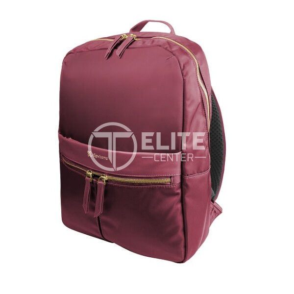 Klip Xtreme - Notebook carrying backpack - 15.6" - 1200D Nylon - Red - - en Elite Center