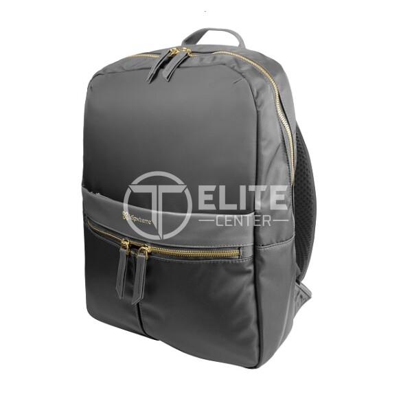 Klip Xtreme - Notebook carrying backpack - 15.6" - 1200D Nylon - Gray - - en Elite Center