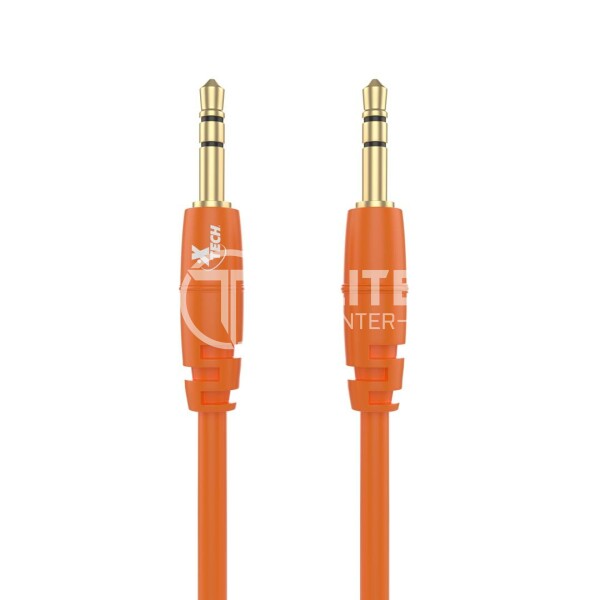 Xtech - Cable de audio - miniconector macho a miniconector macho - 1 m - negro, blanco, azul, verde, naranja (paquete de 10) - - en Elite Center