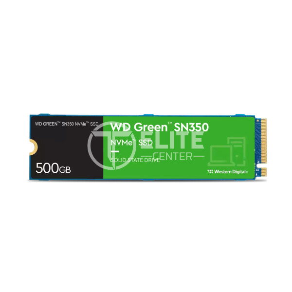 WD Green SN350 - SSD - 500 GB - interno - M.2 2280 - PCIe 3.0 x4 (NVMe) - - en Elite Center