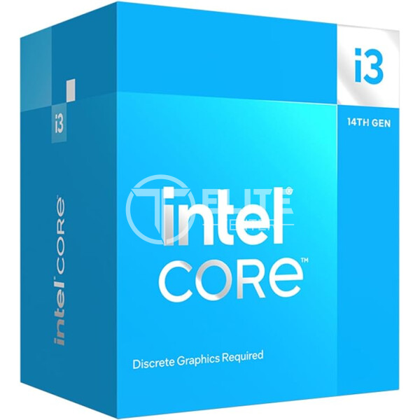 Intel - Core i3 I3-14100 - 3.5 GHz - 4-core - LGA1700 Socket - - en Elite Center