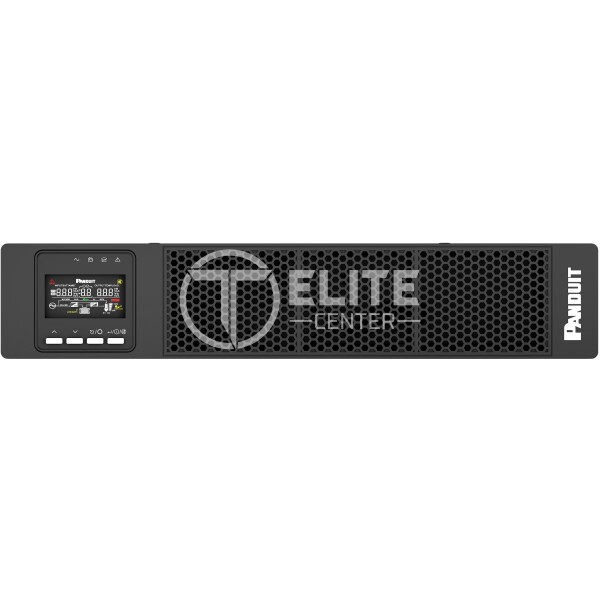Panduit SmartZone - UPS (montaje en rack / externo) - CA 220/240 V - 1000 vatios - 1000 VA - 1 fase - Ethernet, RS-232, USB - conectores de salida: 8 - PFC - 2U - EMEA - negro - - en Elite Center