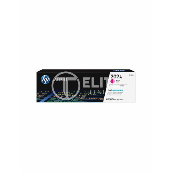 HP 202A - Magenta - original - LaserJet - cartucho de tóner (CF503A) - para Color LaserJet Pro M254dw, M254nw, MFP M280nw, MFP M281cdw, MFP M281fdn, MFP M281fdw - - en Elite Center