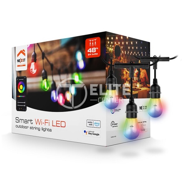 Nexxt Solutions Connectivity - RGB 24 Bulbs/48ft - - en Elite Center