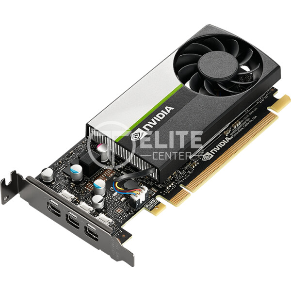 NVIDIA T400 - Tarjeta gráfica - T400 - 4 GB GDDR6 - PCIe 3.0 x16 perfil bajo - 3 x Mini DisplayPort - - en Elite Center
