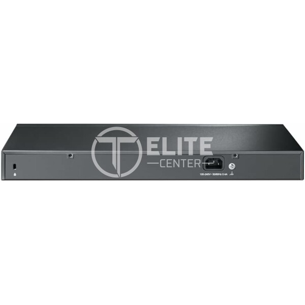 TP-Link TL-SL1218MP - Conmutador - sin gestionar - 16 x 10/100 (PoE+) + 2 x 10/100/1000 + 2 x Gigabit SFP combinado - montaje en rack (192 W) - - en Elite Center