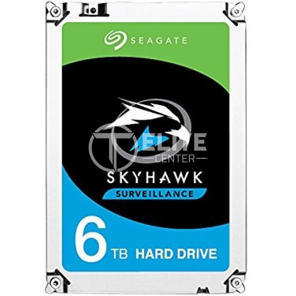 Seagate SkyHawk - Hard drive - Internal hard drive - 6 TB - 3.5" - - en Elite Center