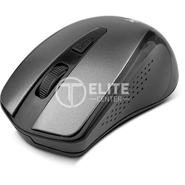 Xtech - XTM-315GY - Mouse - 2.4 GHz - Wireless - Aluminum gray - 4-button 1600dpi - - en Elite Center