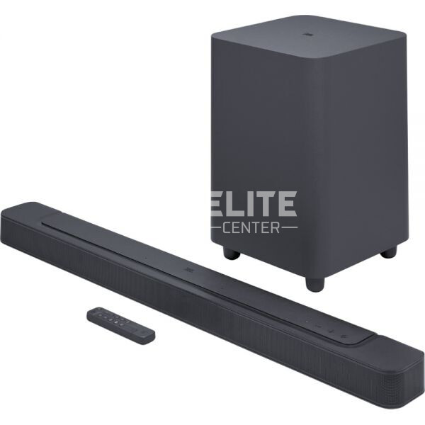 JBL Bar 5.1 - Sistema de barra de sonido - para teatro en casa - canal 5.1 - inalámbrico - Bluetooth - 510 vatios (Total) - - en Elite Center