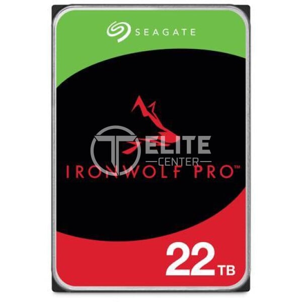 Seagate IronWolf Pro - Hard drive - Internal hard drive - 22 TB - 7200 rpm - - en Elite Center