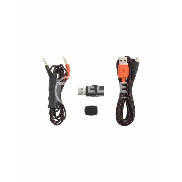 JBL Quantum 610 - Auricular - tamaño completo - 2,4 GHz - inalámbrico, cableado - conector de 3,5 mm - negro - - en Elite Center