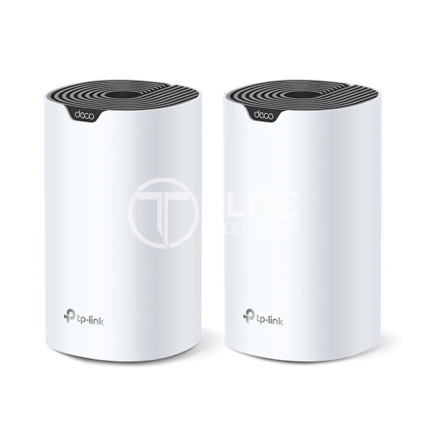 TP-LINK Deco S7 V1 - Sistema Wi-Fi (2 enrutadores) - hasta 3900 pies cuadrados - malla - GigE - 802.11a/b/g/n/ac - Doble banda - - en Elite Center