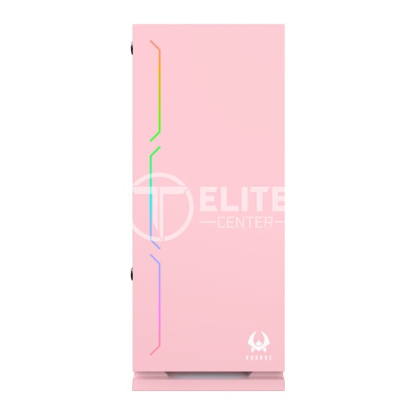 Gabinete Gamer Kronos Armor Pink, ATX, Vidrio Templado, USB 3.0 - - en Elite Center