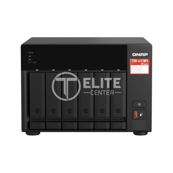 QNAP TS-673A-SW5T-US - NAS server - 6-Bay - - en Elite Center