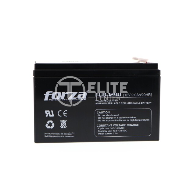 Forza FUB-1290 - Batería - 12V - 9 Ah - - en Elite Center