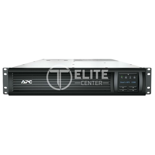APC Smart-UPS SMT 2200VA LCD RM with SmartConnect - UPS (montaje en rack / externo) - CA 230 V - 1980 vatios - 2200 VA - RS-232, USB - conectores de salida: 9 - 2U - para P/N: AR3003, AR3003SP, AR3006, AR3006SP, AR3103, AR3103SP, AR3106, AR3106SP, AR9300SP - - en Elite Center