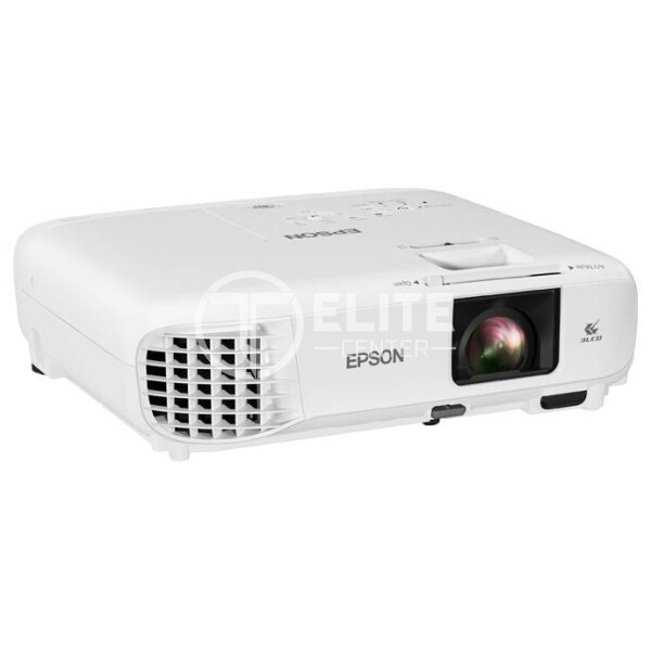 Epson - Proyector 3LCD - W49 - 3800L WXGA 1200x800 - RJ45, HDMIx2, VGAx2, RS232x2, 3,5mm in-out, USB A y B - Bocinas - 2 años - - en Elite Center