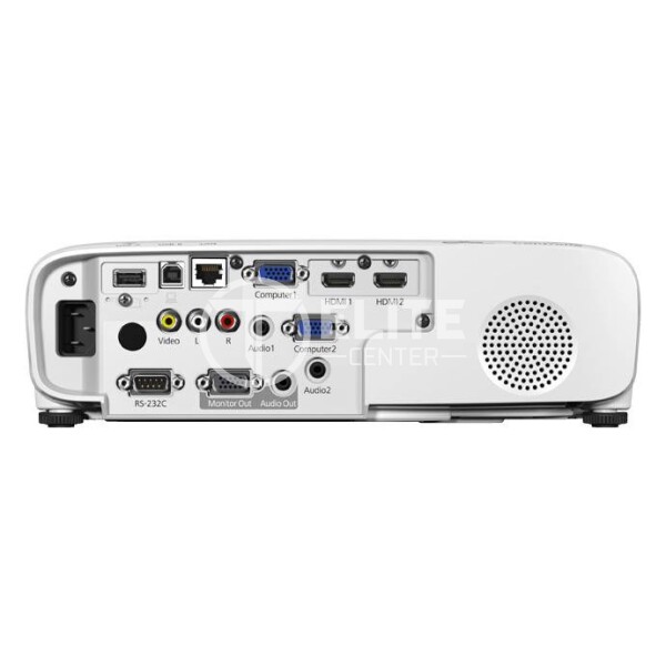 Epson - Proyector 3LCD - W49 - 3800L WXGA 1200x800 - RJ45, HDMIx2, VGAx2, RS232x2, 3,5mm in-out, USB A y B - Bocinas - 2 años - - en Elite Center