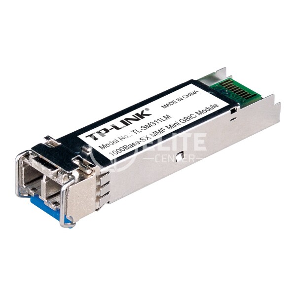 TP-Link TL-SM311LM - Módulo de transceptor SFP (mini-GBIC) - GigE - 1000Base-SX - LC de modos múltiples - hasta 550 m - 850 nm - para P/N: TL-SG3452XP V1 - - en Elite Center