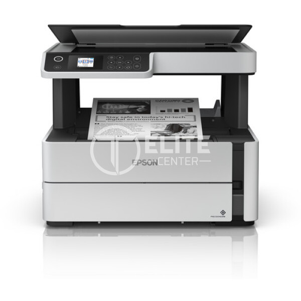 Epson M2170 - Workgroup printer - Scanner / Printer / Copier - Ink-jet - Monocromática - USB 2.0 / Wi-Fi - A4 (210 x 297 mm) / A6 (105 x 148 mm) - Automatic Duplexing - - en Elite Center