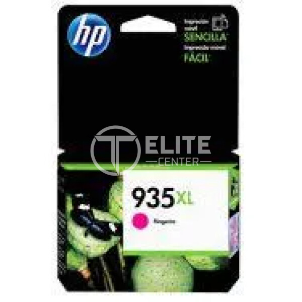 HP 935XL - 9.5 ml - magenta - original - cartucho de tinta - para Officejet 6812, 6815, 6820; Officejet Pro 6230, 6230 ePrinter, 6830, 6835 - - en Elite Center