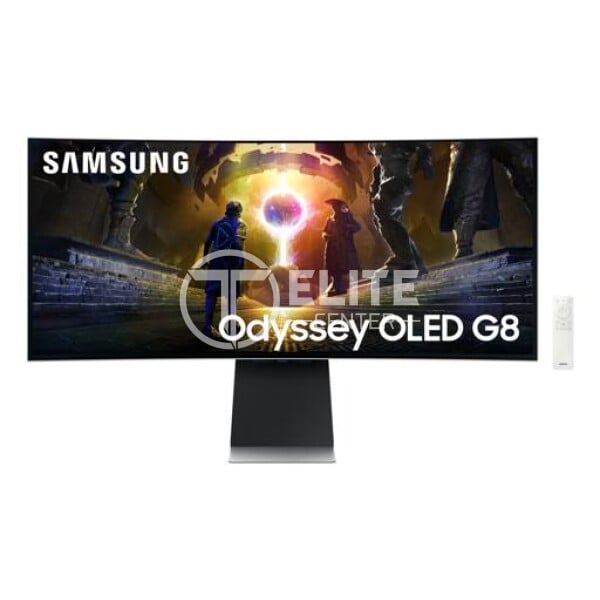 Monitor Gaming Samsung Odyssey OLED G8 de 34" UltraWide QHD Curvo, HDMI, DP, USB-C, USB 3.2 Gen 1 - - en Elite Center